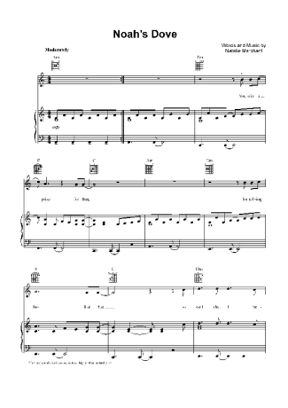 30000 Partitura - Noah´s Dove - Piano