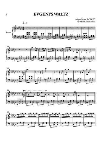 32094 Partitura - Evgenis Waltz - Piano