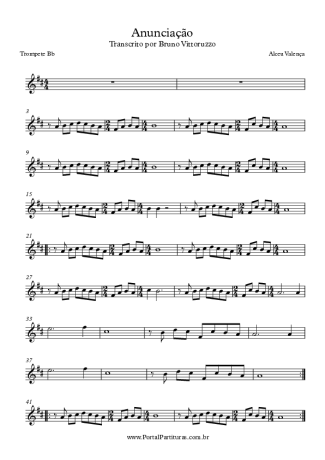 8594 Partitura - Anunciação - Trompete