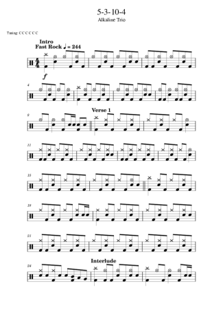 40987 Partitura - 5.3.10.4 - Bateria