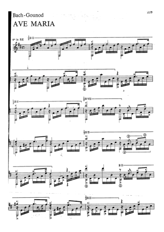 17843 Partitura - Ave Maria - Violão
