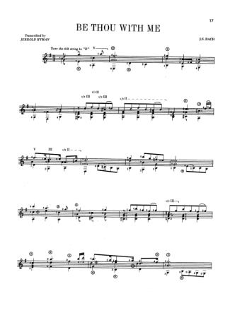 17844 Partitura - Be Thou With Me - Violão