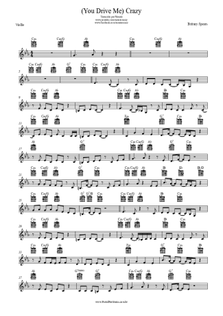 24739 Partitura - (You Drive Me) Crazy - Violão