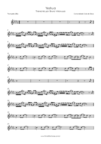 44197 Partitura - Yeshua - Trompete