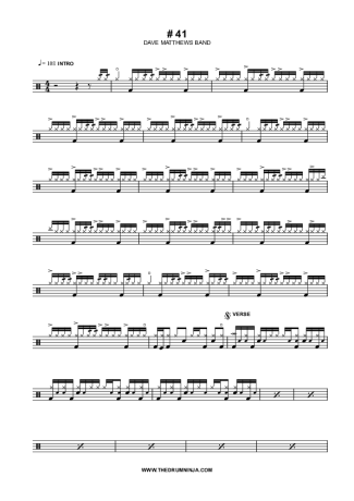 8812 Partitura - #41 - Bateria