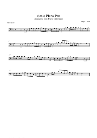 19756 Partitura - (003) Plena Paz - Violoncelo