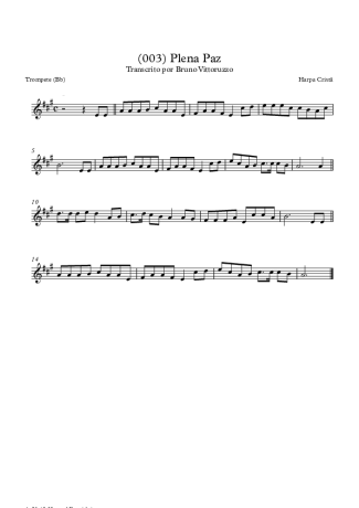 19753 Partitura - (003) Plena Paz - Trompete