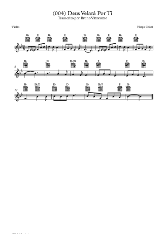 19765 Partitura - (004) Deus Velará Por Ti - Violão