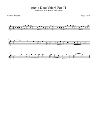 19761 Partitura - (004) Deus Velará Por Ti - Saxofone Alto (Eb)