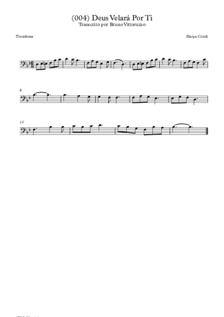 19763 Partitura - (004) Deus Velará Por Ti - Trombone