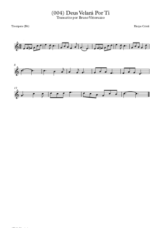 19764 Partitura - (004) Deus Velará Por Ti - Trompete