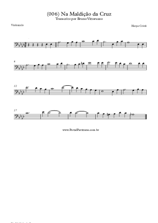 19789 Partitura - (006) Na Maldição Da Cruz - Violoncelo