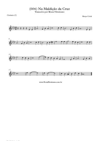 19779 Partitura - (006) Na Maldição Da Cruz - Clarinete (C)
