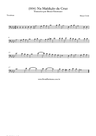 19785 Partitura - (006) Na Maldição Da Cruz - Trombone