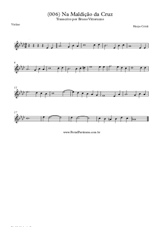 19788 Partitura - (006) Na Maldição Da Cruz - Violino