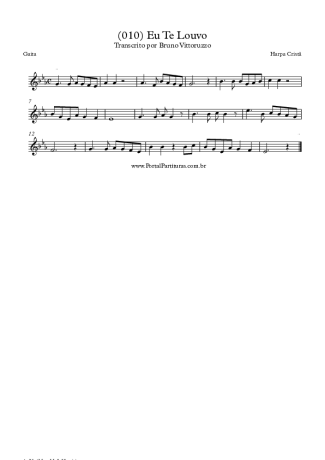 19827 Partitura - (010) Eu Te Louvo - Gaita