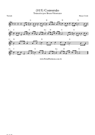 19885 Partitura - (015) Conversão - Teclado