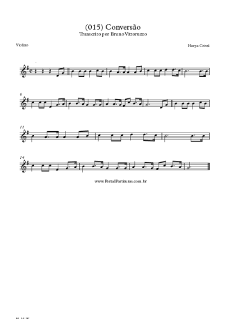 19889 Partitura - (015) Conversão - Violino