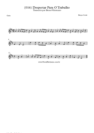 19893 Partitura - (016) Despertar Para O Trabalho - Gaita