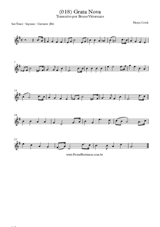 28367 Partitura - (018) Grata Nova - Clarinete (Bb)