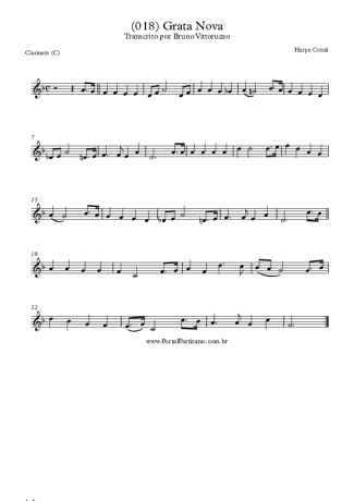 19913 Partitura - (018) Grata Nova - Clarinete (C)