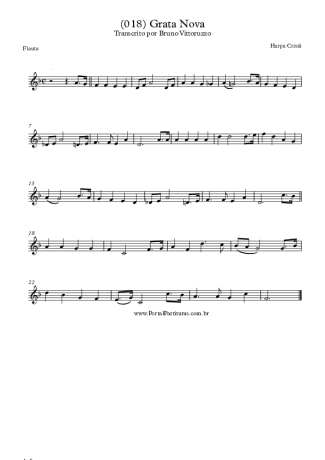 19914 Partitura - (018) Grata Nova - Flauta Transversal