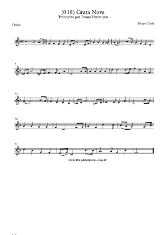 19922 Partitura - (018) Grata Nova - Violino