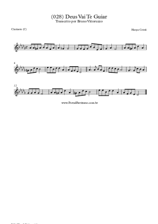 20038 Partitura - (028) Deus Vai Te Guiar - Clarinete (C)