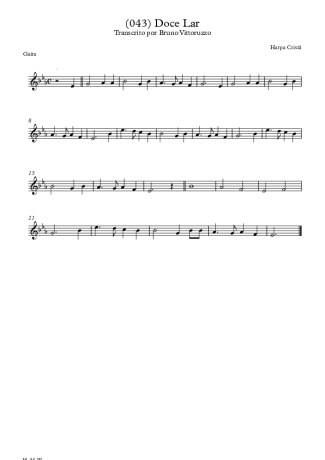20278 Partitura - (043) Doce Lar - Gaita