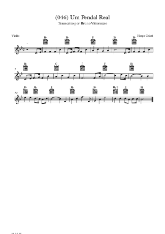 20318 Partitura - (046) Um Pendão Real - Violão