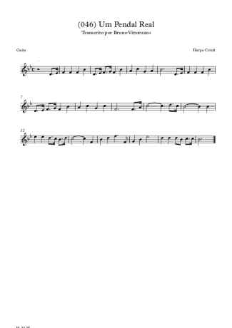 20312 Partitura - (046) Um Pendão Real - Gaita