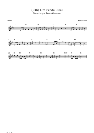 20315 Partitura - (046) Um Pendão Real - Teclado