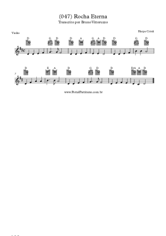 20329 Partitura - (047) Rocha Eterna - Violão