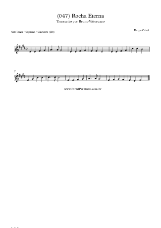 28396 Partitura - (047) Rocha Eterna - Clarinete (Bb)