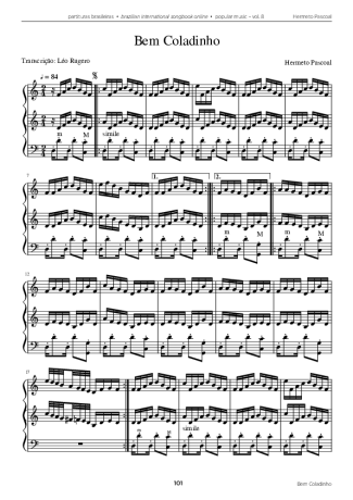 22417 Partitura - Bem Coladinho - Acordeon