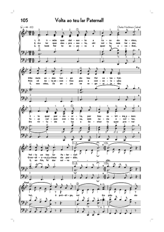18748 Partitura - (105) Volta Ao Teu Lar Paternal - Órgão