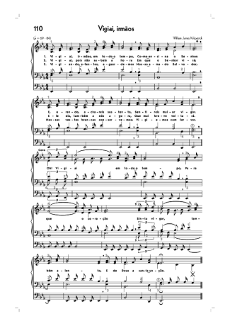 18753 Partitura - (110) Vigiai Irmão - Órgão