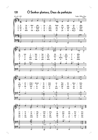 18774 Partitura - (131) Ó Senhor Glorioso Deus Da Perfeição - Órgão