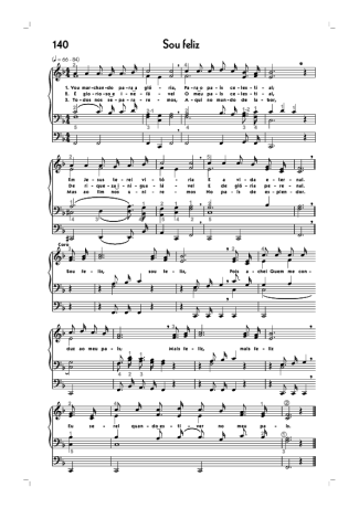 18783 Partitura - (140) Sou Feliz - Órgão