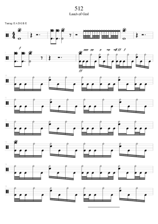 38695 Partitura - 512 - Bateria