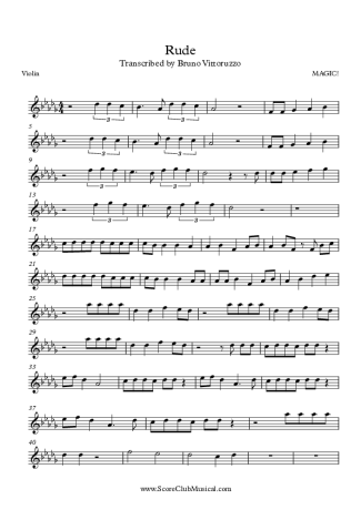 8024 Spartiti - Rude - Violino