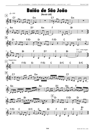 22519 Partitura - Baião De São João - Acordeon
