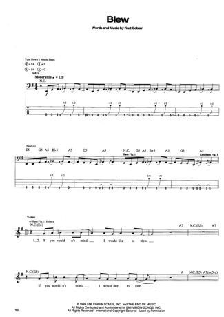 19224 Partitura - Blew - Contra Baixo