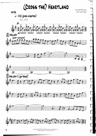 19239 Partitura - (Cross The) Heartland - Guitarra