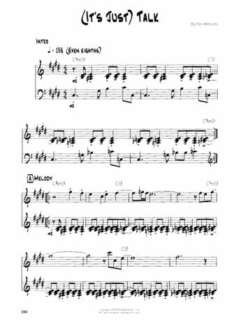 19241 Partitura - (Its Just) Talk - Guitarra