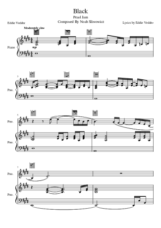 9977 Partitura - Black - Piano