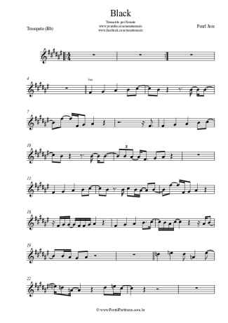 22795 Partitura - Black - Trompete