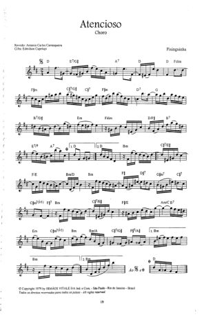 16910 Partitura - Atencioso - Bandolim