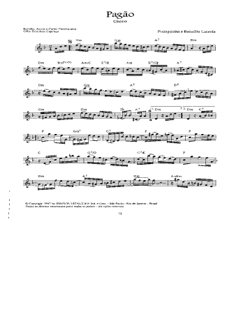 16946 Partitura - Pagão - Bandolim