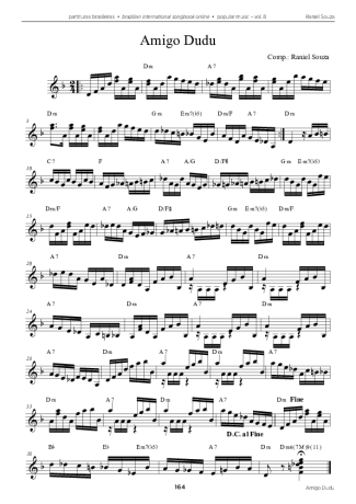 22604 Partitura - Amigo Dudu - Acordeon